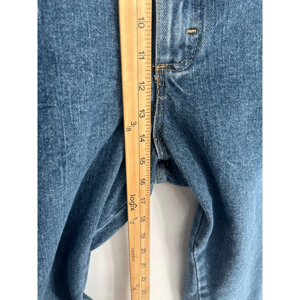Gander Mountain Carpenter Jeans Mens 48x30 Loose Fit Hammer Loop Blue Denim